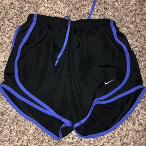 Purple and Black Nike Shorts